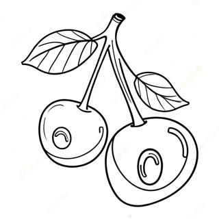 Pagina Para Colorir De Cerejas 87543-28024