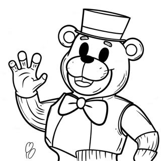 Pagina Para Colorir Do Freddy Fazbear Assustador 87748-28186