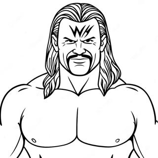 Desenho Para Colorir Da Wwe 3d 87953-28522