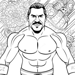 Desenho Para Colorir Da Wwe 3d 87953 28523