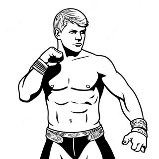 Paginas Para Colorir Do Cody Rhodes 88285-28780