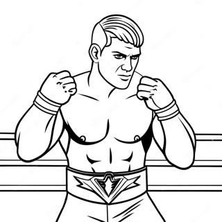 Paginas Para Colorir Do Cody Rhodes Em Acao 88286-28784