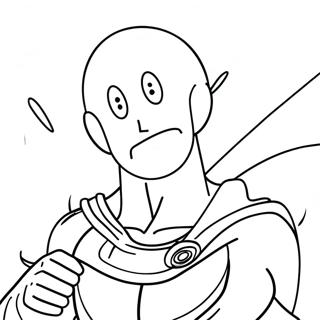 One Punch Man Páginas Para Colorir