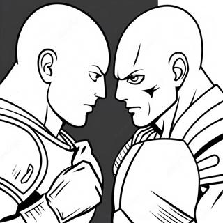 Pagina Para Colorir Saitama Vs Boros 88625-29055