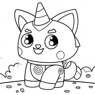 Pagina Para Colorir Da Unikitty 89368-29614