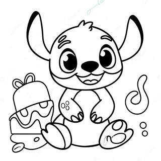 Pagina Para Colorir Aniversario Do Stitch 89548-29755