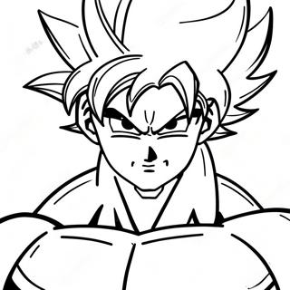 Goku Instinto Ultra Páginas Para Colorir