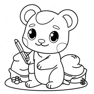 Desenho Para Colorir Dos Calico Critters 89781-29936