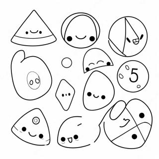 Pagina Para Colorir De Matematica Formas Fofas 89914 30048