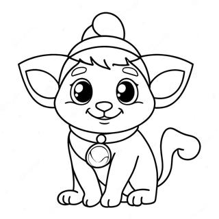 Elf Pets Páginas Para Colorir