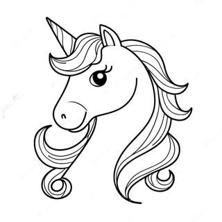 Pagina Para Colorir De Unicornio Realista 90246-30294