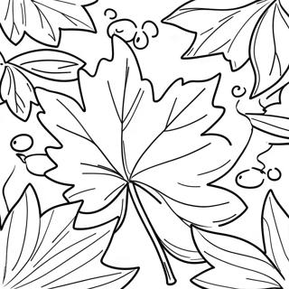 Pagina Para Colorir Folha De Outono 90428-30434