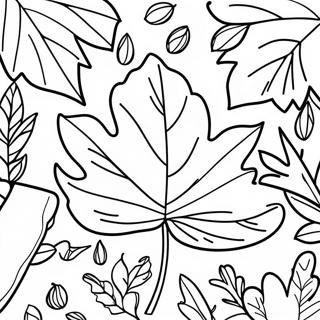 Pagina Para Colorir Folha De Outono 90428-30435