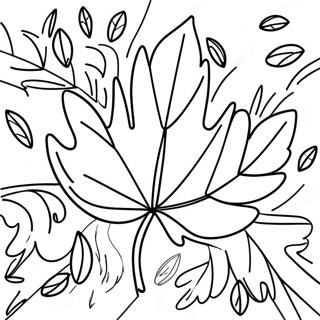 Pagina Para Colorir Folha De Outono 90428-30436
