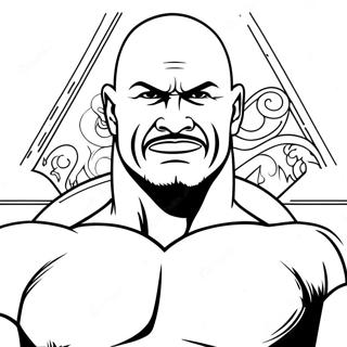 Pagina Para Colorir Da Wwe 90531-30515