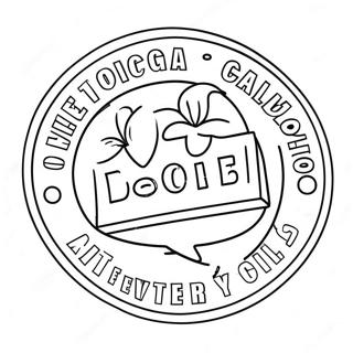 Pagina Para Colorir Logotipo Colorido Do Clube Das Babas 90791 30729