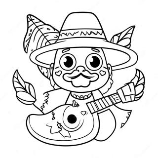 Pagina Para Colorir Cinco De Mayo 90890-30794