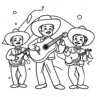 Cinco De Mayo Páginas para Colorir