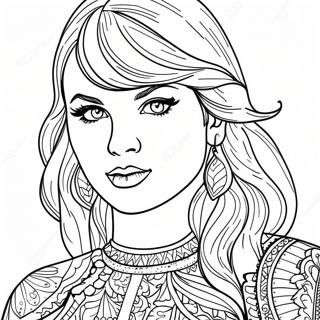 Reputação Taylor Swift Páginas Para Colorir