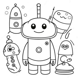 Pagina Para Colorir Dos Storybots 91147-30993