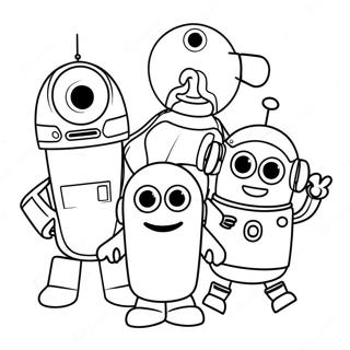 Pagina Para Colorir Dos Storybots 91147-30995