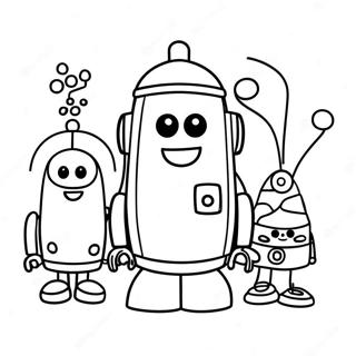 Pagina Para Colorir Dos Storybots 91147-30996