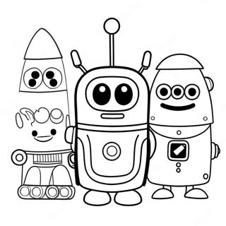 Pagina Para Colorir Dos Storybots 91147-31061