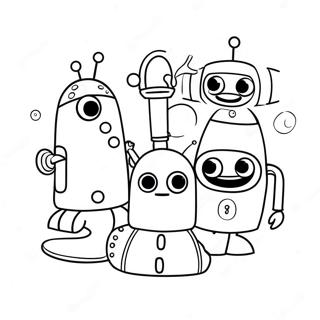 Pagina Para Colorir Dos Storybots 91147-31062