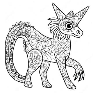 Pagina Para Colorir De Alebrije 91251-31142