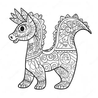 Pagina Para Colorir De Alebrije 91251-31143