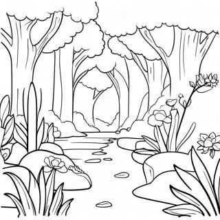 Pagina Para Colorir Da Aventura Do Garten Of Banban 6 91354-31225