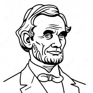 Abraham Lincoln Páginas Para Colorir