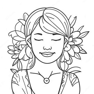 Pagina Para Colorir Autocuidado Criativo 92223-31915