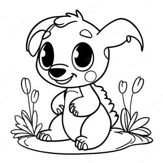 Pagina Para Colorir Do Ohana Stitch 92375-32022
