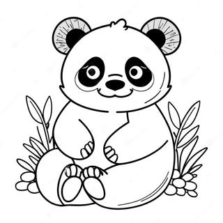 Pagina Para Colorir Do Adoravel Panda Japones 92457 32098