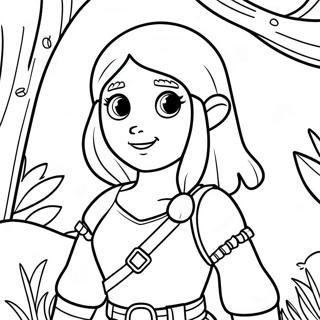 Pagina Para Colorir Da Corajosa Amanda A Aventureira 92506-32125