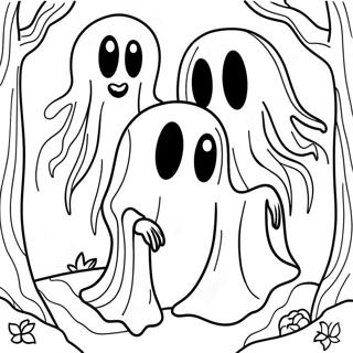 Pagina Para Colorir Fantasmas Misteriosos 92635-32226