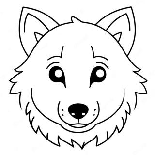 Pagina Para Colorir De Lobo Anime Fofo 92660-32245