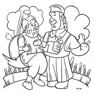 Pagina Para Colorir Da Colorida Celebracao Da Oktoberfest 92686-32270