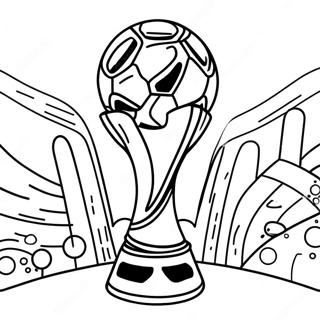 Copa Do Mundo Páginas Para Colorir