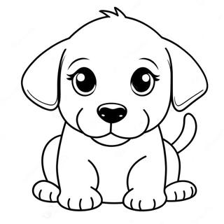 Pagina Para Colorir Cachorrinho Realista 92863-32404