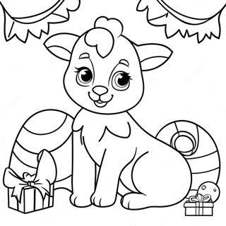 Pagina Para Colorir De Animal De Natal 92967-32482