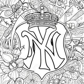 Yankees Páginas Para Colorir