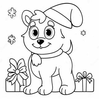 Pagina Para Colorir De Desenho Animado De Natal 93043-32544