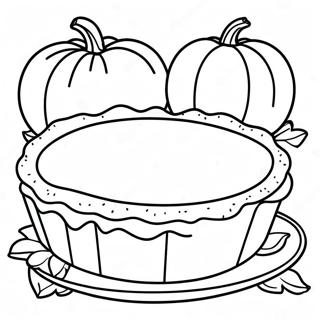 Pagina Para Colorir Da Torta De Abobora Festiva 93253-32718