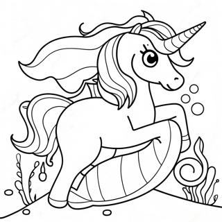 Pagina Para Colorir Unicornio Sereia 93378-32802