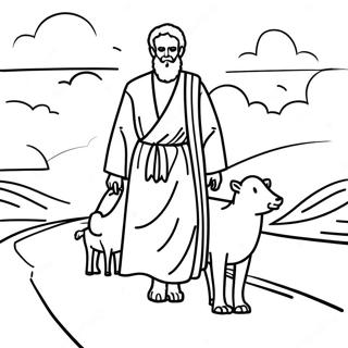 Pagina Para Colorir A Jornada De Abraao 93408 32838