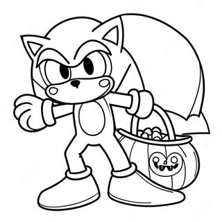 Pagina Para Colorir Do Sonic Pedindo Doces 93536-32934