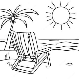 Pagina Para Colorir De Ferias Na Praia Ensolarada 93588-32980