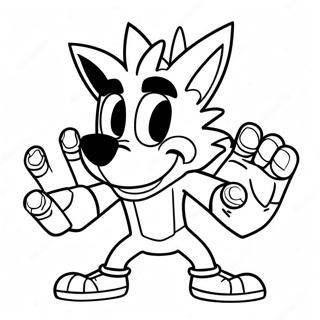 Pagina Para Colorir Do Crash Bandicoot 93867-33182